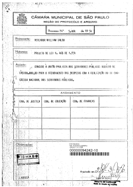 1. &bull; - Governo do Estado de S&atilde;o Paulo