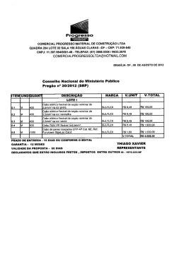 Progresso - Conselho Nacional do Ministério Público