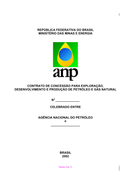 república federativa do brasil ministério das minas e energia