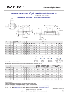 RCC WW M - RAC Movimentação Linear