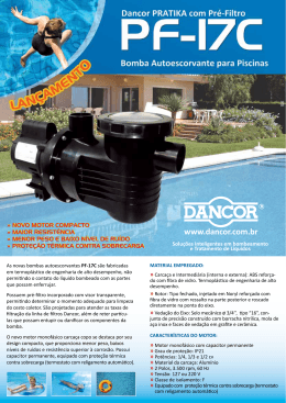 Dancor PRATIKA com Pré-filtro PF-17C