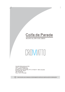 Manual do Usu&aacute;rio - Mais Continental