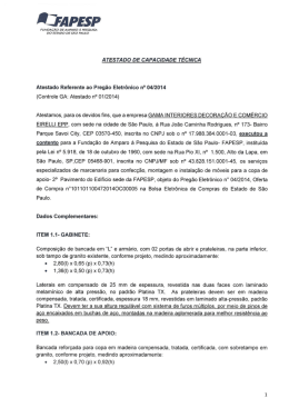 Atestado de Capacidade Técnica