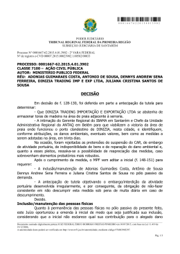 &Iacute;ntegra da decis&atilde;o liminar