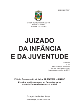 JIJ 22.indd - Justi&ccedil;a da Inf&acirc;ncia e da Juventude do Estado do Rio