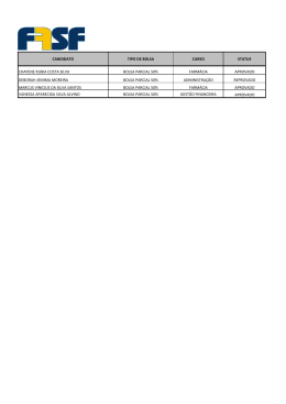 Resultado - 2&ordf; Chamada.