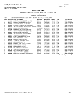 RESULTADO FINAL CAICO