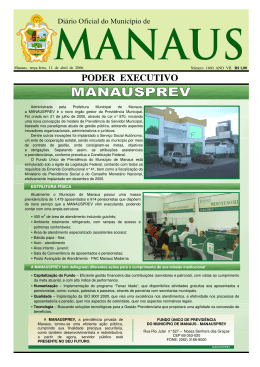 PODER EXECUTIVO - Di&aacute;rio Oficial do Munic&iacute;pio