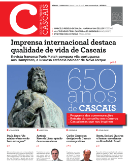 . Programa das comemora&ccedil;&otilde;es . Retrato do concelho em n&uacute;meros