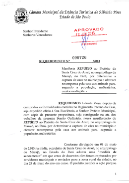 APROVADO l Z J.UH..2915. - C&acirc;mara Municipal de Ribeir&atilde;o Pires