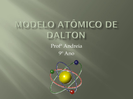 Modelo atômico de Dalton