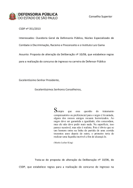 FW: ENC: Defensoria Informa n&ordm; 223 &ndash; Sess&atilde;o do Conselho Superior