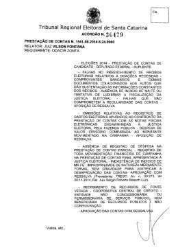 Scanned Document - Tribunal Regional Eleitoral de Santa Catarina