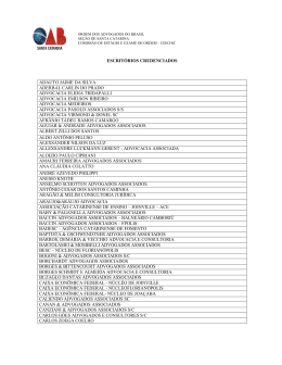 escrit&oacute;rios credenciados adauto jaime da silva