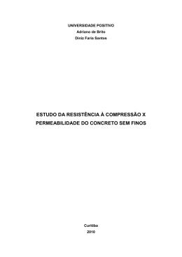 TCC - CONCRETO SEM FINOS