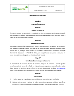 PROGRAMA DE CONCURSO