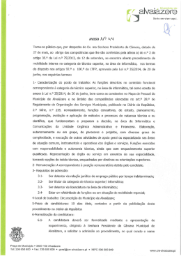Aviso 44 - 2015 - C&acirc;mara Municipal de Alvai&aacute;zere
