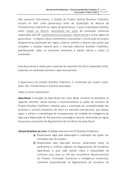 Normas de Governança. Doc. nº 05-11/2014