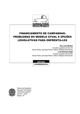 Financiamento de campanhas