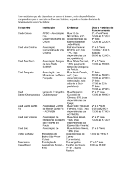 Aos candidatos que não disponham de acesso à Internet