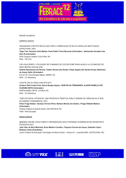 REGI&Atilde;O SUDESTE ESP&Iacute;RITO SANTO ARGAMASSA