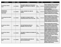 Facial 09:00 POSTER TRATAMENTO IMEDIATO DE FRATURA DE