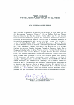 PODER JUDICI&Aacute;RIO TRIBUNAL REGIONAL ELEITORAL - TRE-RJ