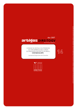 WP14 - Sistema de Bibliotecas FGV