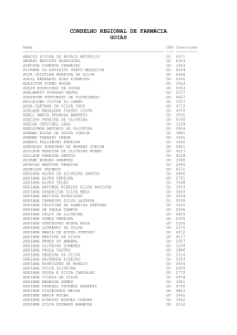 GO (3_699 inscritos) - Conselho Federal de Farmácia