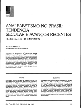 ANALEABETISMO