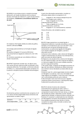 Exerc&iacute;cios Liga&ccedil;&otilde;es At&ocirc;micas