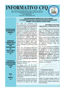 INFORMATIVO CFQ