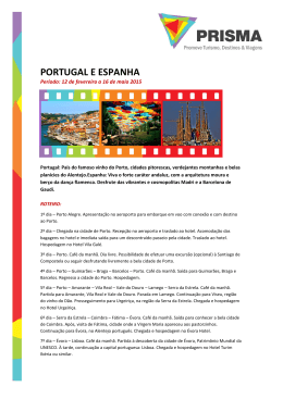 portugal e espanha - Prisma - Promove Turismo, Destinos e Viagens