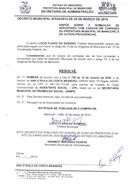 NOMEACAO DE ANA DAVILA DA COSTA BRANDAO SEMPS