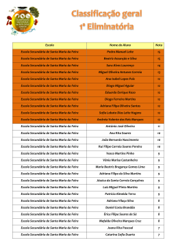 Escola Se - Agrupamento de Escolas de Santa Maria da Feira