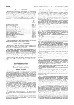 46606 MINIST&Eacute;RIO DA JUSTI&Ccedil;A - Centro de Estudos Judici&aacute;rios