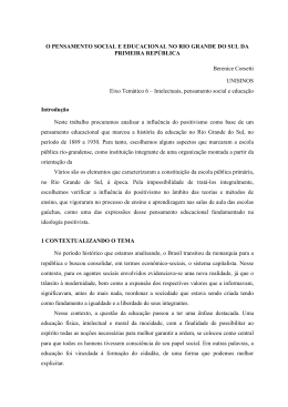 Berenice Corsetti - Texto - Sociedade Brasileira de História da