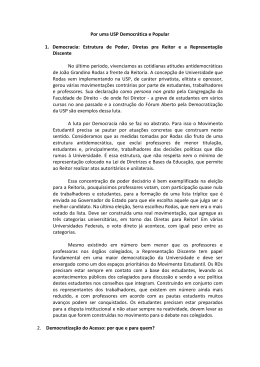 Por uma USP Democrática e Popular