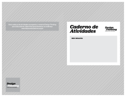 Caderno de Atividades - Design Thinking para Educadores