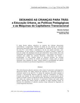 Deixando as Crian&ccedil;as Para Tr&aacute;s