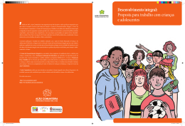 Proposta para trabalho com crian&ccedil;as e adolescentes