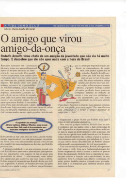 O amigo que virou anugo-da-onça