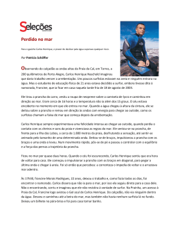 Perdido no mar - WordPress.com