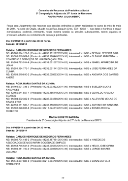 RN do dia 05 e 06/05/2014 - Minist&eacute;rio da Previd&ecirc;ncia Social