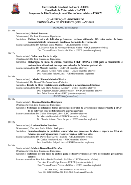 FAVET Programa de P&oacute;s-Gradua&ccedil;&atilde;o em Ci&ecirc;ncias Veterin&aacute;rias