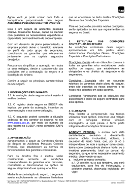 Condi&ccedil;&otilde;es gerais v&aacute;lidas at&eacute; setembro/2014