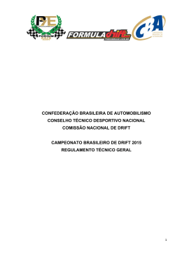 CONFEDERA&Ccedil;&Atilde;O BRASILEIRA DE