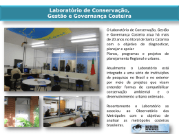 Laboratório de Conservação, Gestão e Governança Costeira