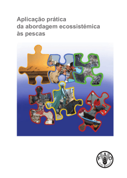 Aplica&ccedil;&atilde;o pr&aacute;tica da abordagem ecossist&eacute;mica das pescas