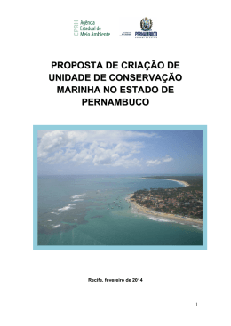Apa Marinha Pernambuco - CPRH